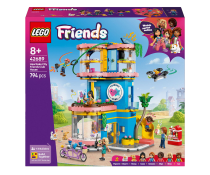 Klocki LEGO® LEGO FRIENDS 42689 Domek klubu przyjaciół z heartlake